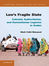 Law's Fragile State  1 by Mark Fathi Massoud eBook